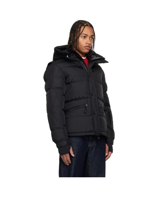 Moncler Black Kasanka Hooded Down Ski Jacket for men