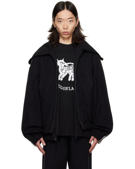 Egonlab Black Fusion Track Jacket for men