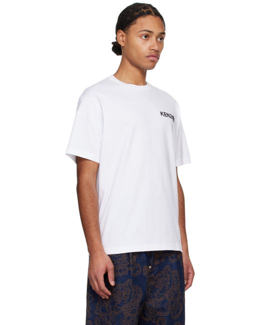 メンズ KENZO ホワイト Paris Boke Flower 2.0 Tシャツ White