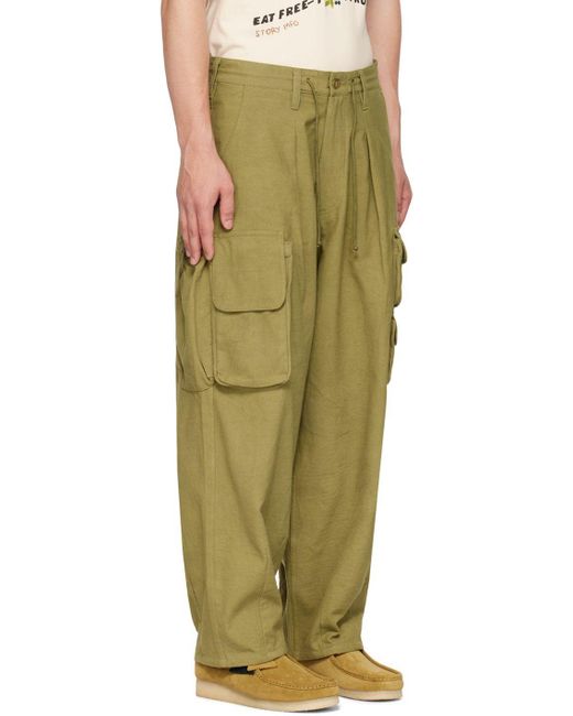 STORY mfg. Green Forager Cargo Pants for Men | Lyst