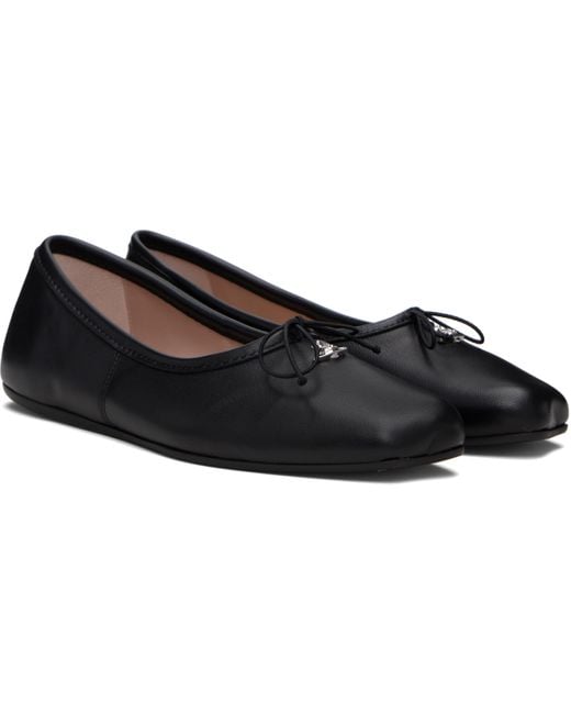 Vivienne Westwood ブラック Brigitte バレエシューズ Black