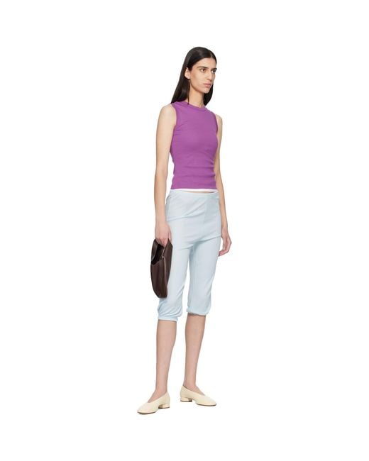 Flore Flore Purple Esmé Tank Top