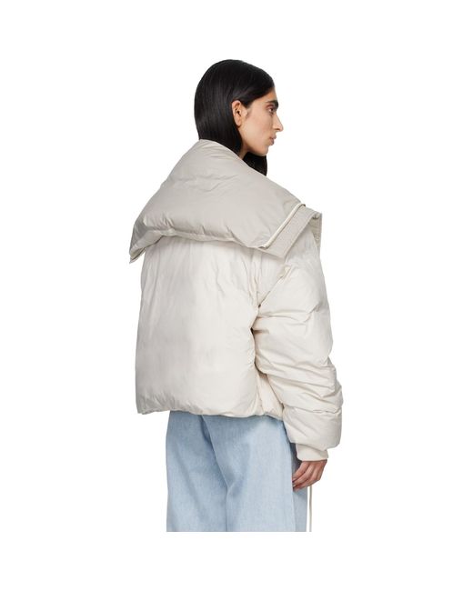 Entire studios Blue Off- Kelly Down Jacket