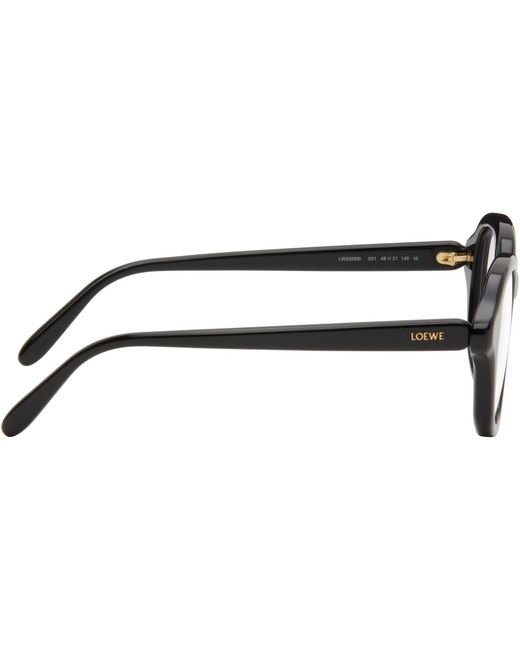 Loewe Black Slim Glasses for men
