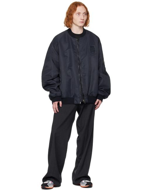 Raf Simons Silver Orange Ultrasceptre Sneakers in Black for Men