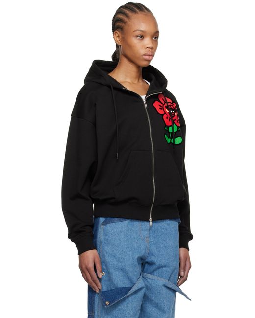 KENZO Black Paris Verdy Edition Oversized Hoodie