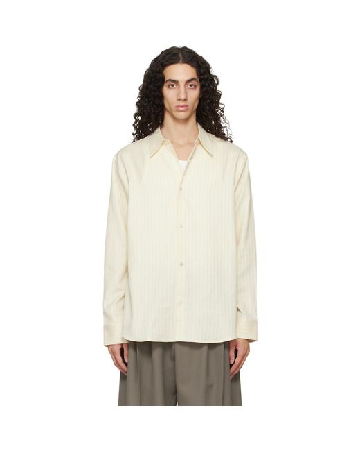 Studio Nicholson Black View Shirt for men