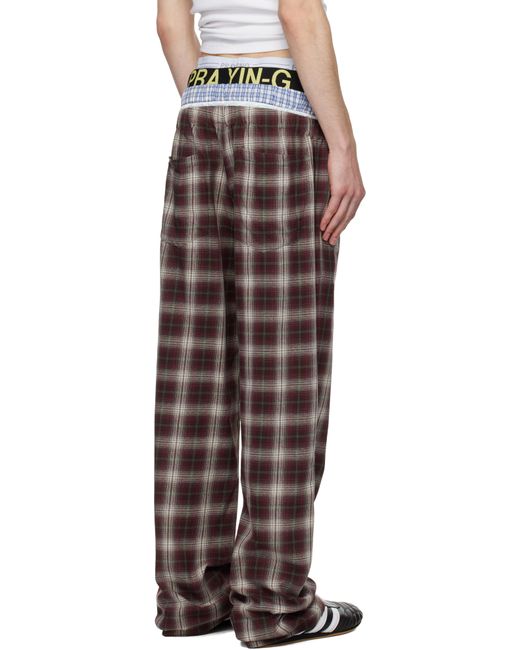Praying Multicolor Plaid Underwear Sweatpants Praying