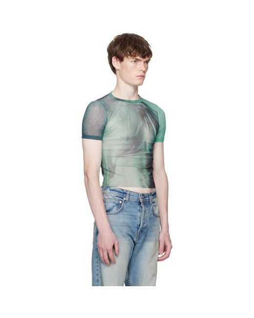Jean Paul Gaultier Black 'The Water' Baby T-Shirt for men