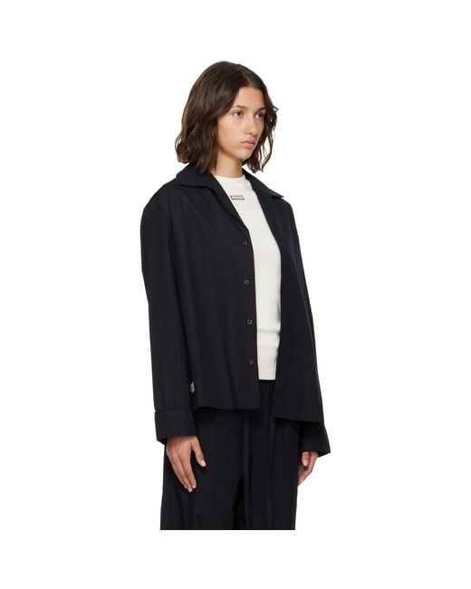 Entire studios Blue L/S Pyjama Shirt
