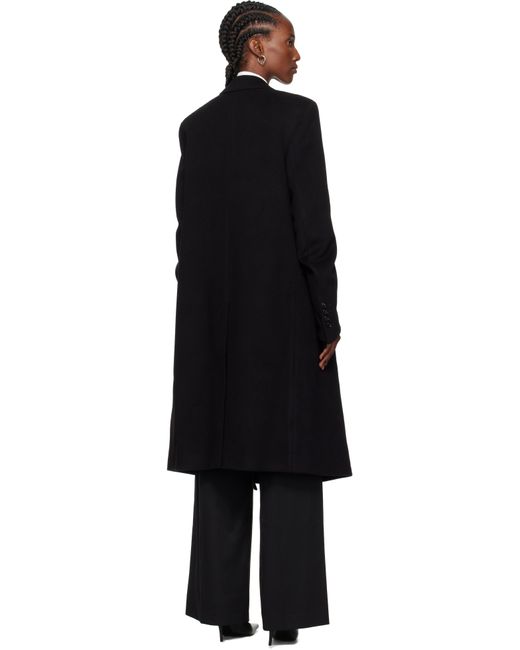 Ann Demeulemeester ブラック Viv High Comfort テーラードコート Black