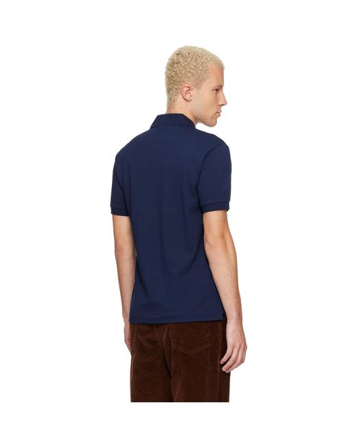 Lacoste Blue Classic Fit Original L.12.12 Polo for men