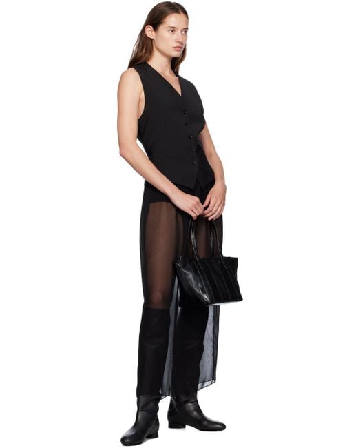 BY FAR Felix Nappa Leather Boots in Black | Lyst