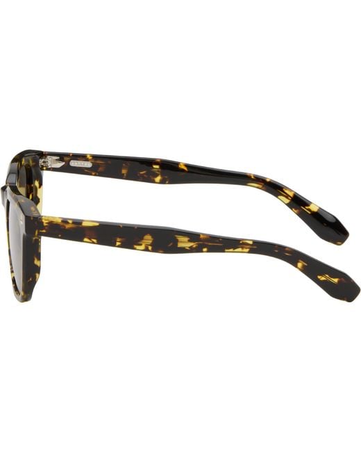 Oliver Peoples Black N.06 Sunglasses for men