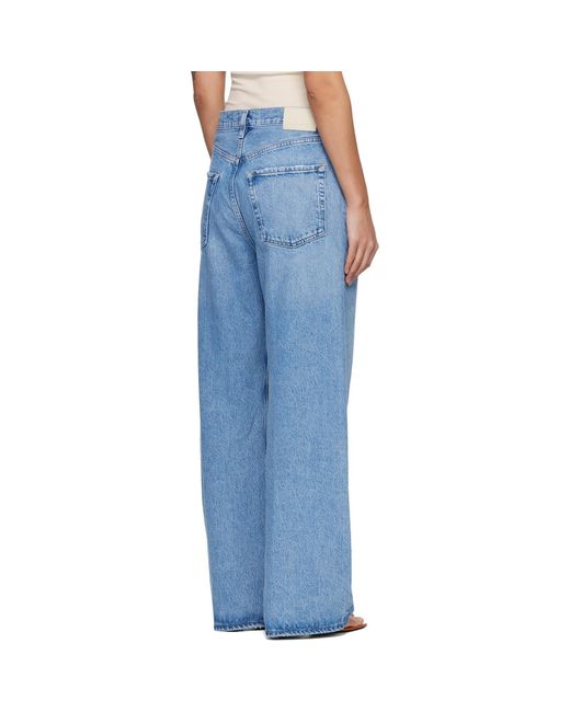 Citizens of Humanity Blue Ayla Baggy Jeans