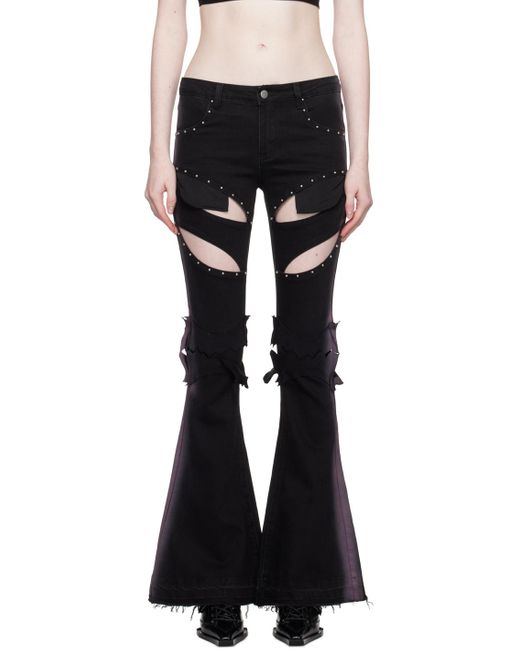 Rui Black Bootcut Jeans