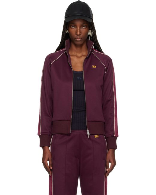Wales Bonner Red 'The Mantra' Track Jacket