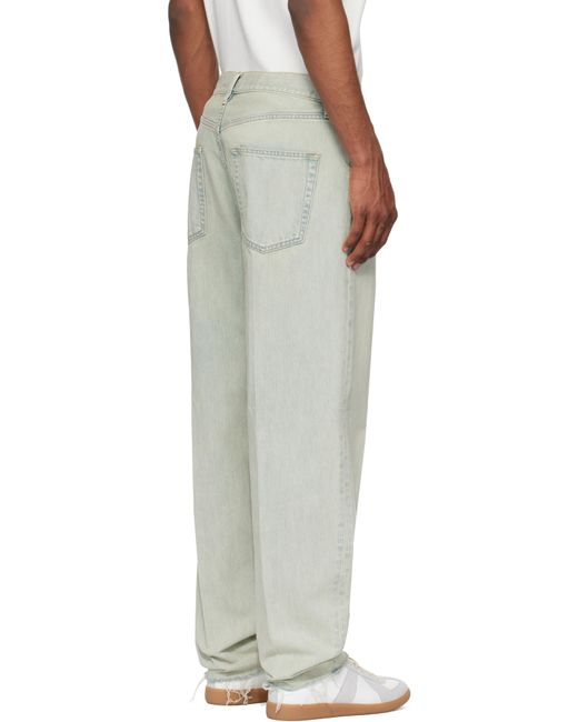 メンズ Fear Of God ブルー 80S ファイブポケット ジーンズ White
