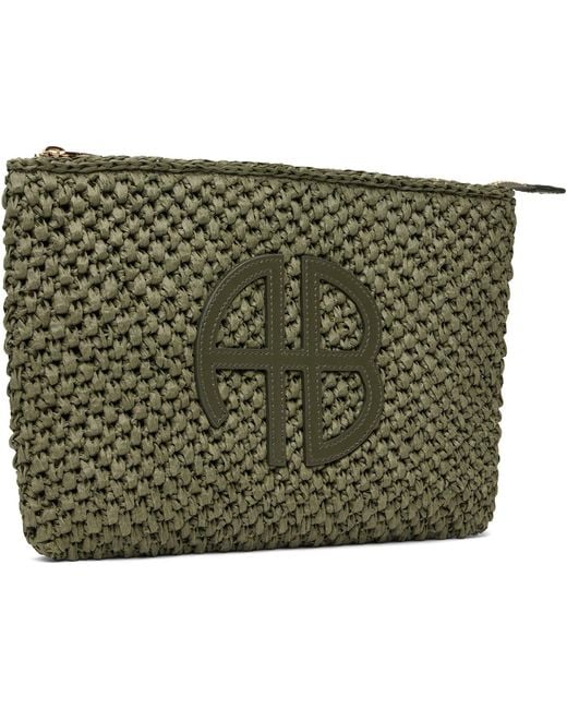Anine Bing Green Rio Pouch