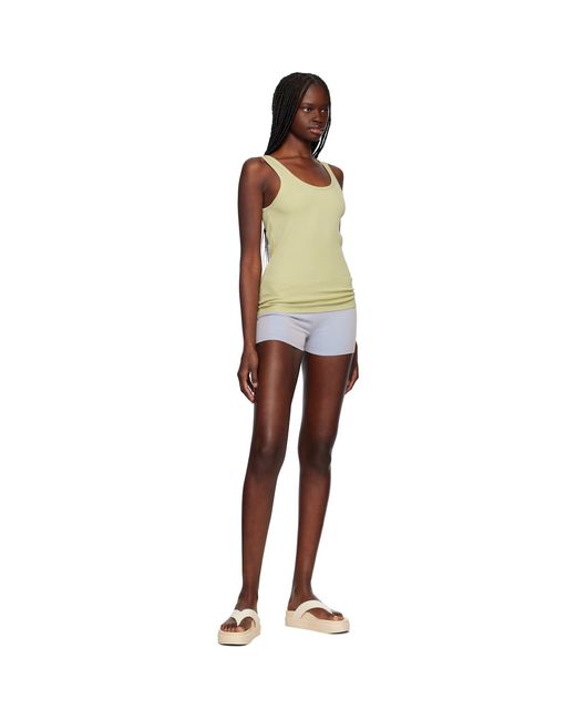 CDLP Multicolor Khaki Rib Tank Top