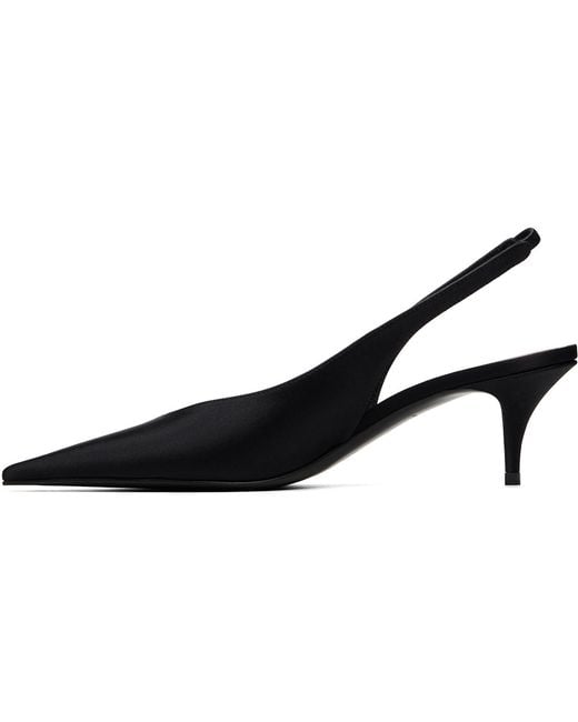 AMINA MUADDI Black Anok Sling 55 Heels