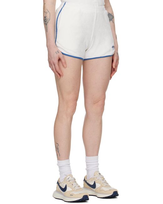 Sporty & Rich White Prince Edition Shorts