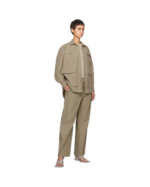 Paris Georgia Natural Oversized Shirt