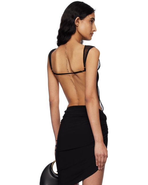 Jacquemus ブラック La Croisière 'The Platano' ボディスーツ Black