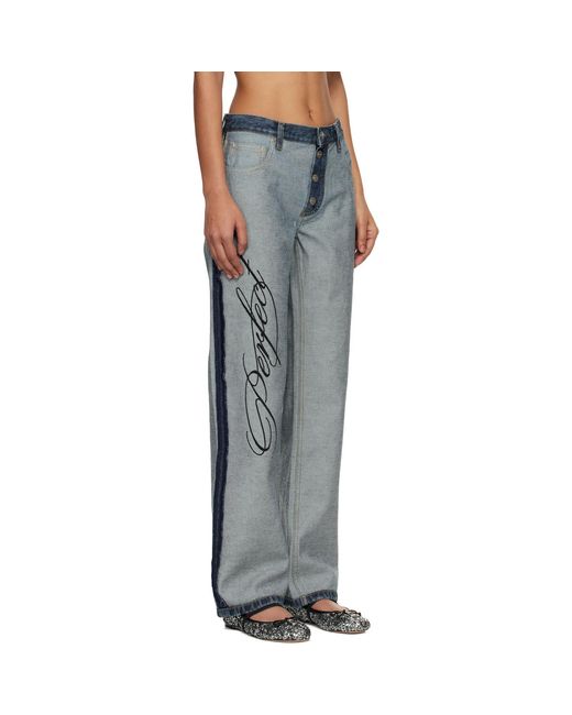 Marc Jacobs Blue Imperfectly Perfect Jeans