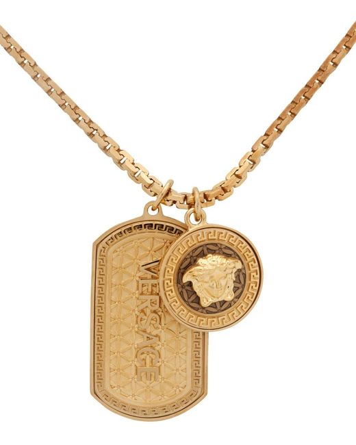 versace dog tag