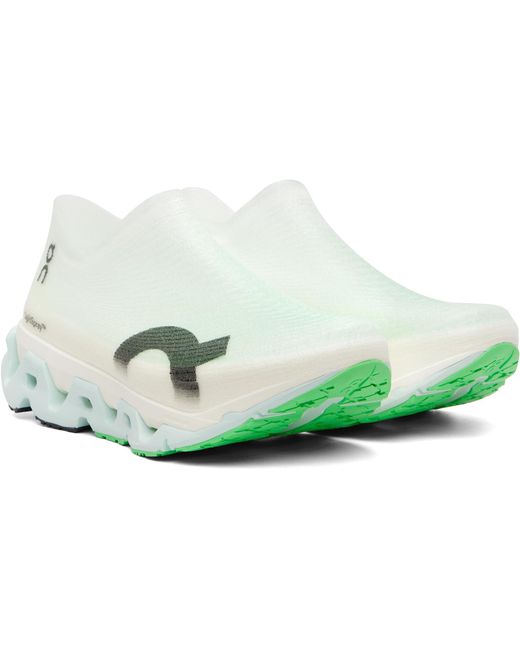On Shoes Green Cloundmster 3 Hyper Ls Sneakers for men