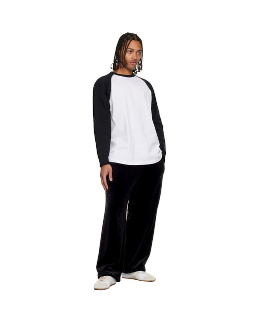(w)taps Black Athletic Sweatpants for men