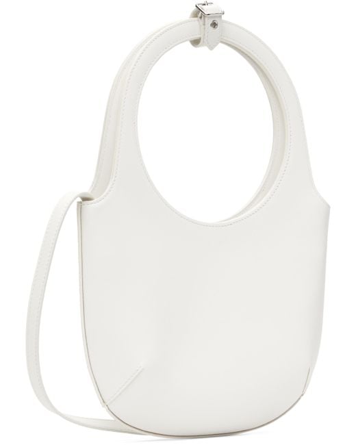 Courreges White Holy Leather Bag