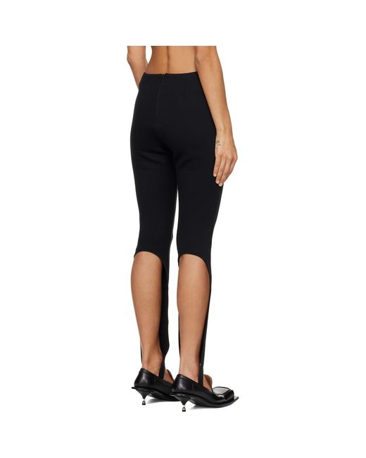FIDAN NOVRUZOVA Black Inka Stirrup Leggings