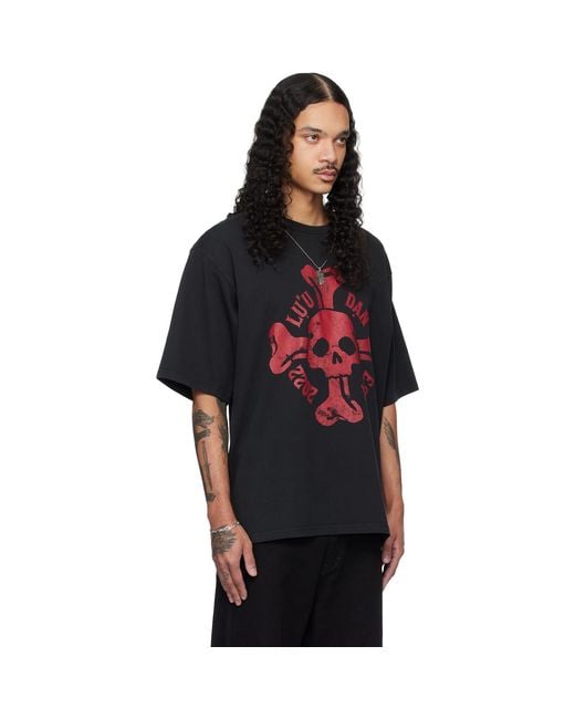 Lu'u Dan Black Concert T-Shirt for men