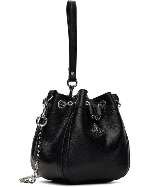 Vivienne Westwood, Accessories, Vivienne Westwood Black Chancery Boston  Bag