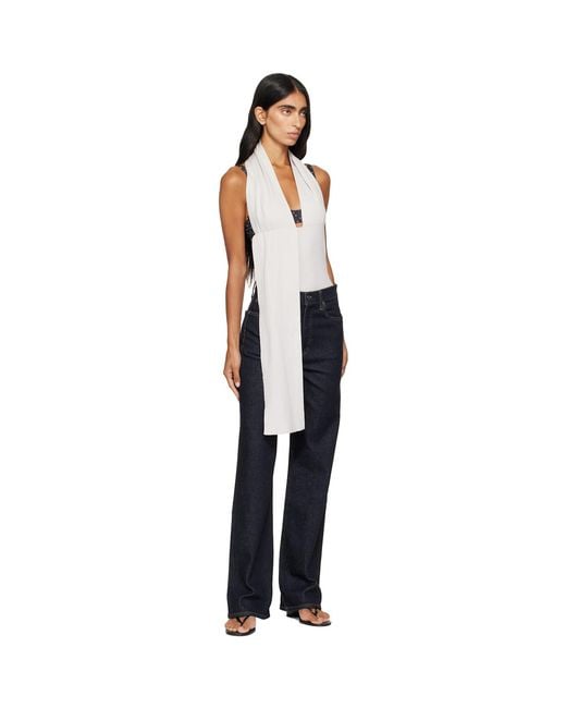 Agolde Blue Ae Harper Straight Jeans