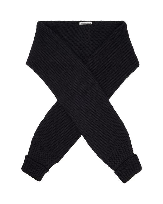 YMC Black Sleeve Scarf