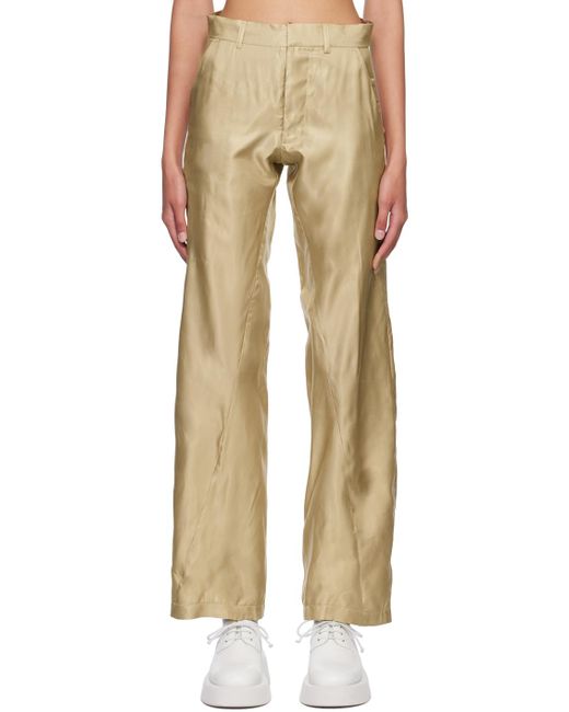 Bianca Saunders Natural Bailey Trousers