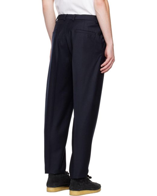 A.P.C. Blue Massimo Trousers for men