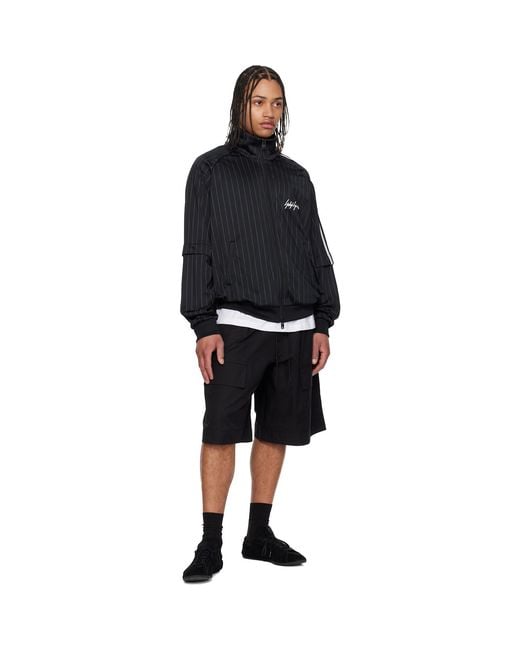 Y-3 Black Basketball Track Jacket for men