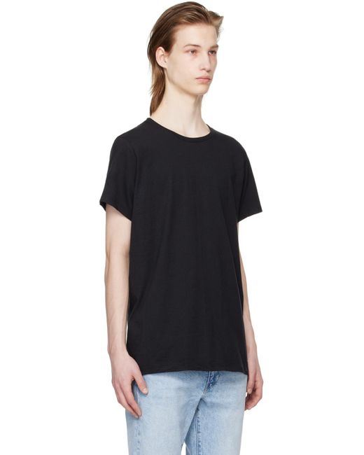 Ensemble de trois t-shirts noirs Calvin Klein pour homme en coloris Black