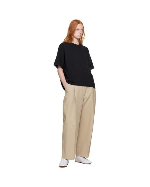 Studio Nicholson Natural Nasser Trousers