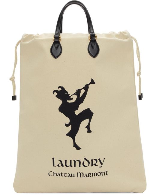 Gucci White 'chateau Marmont' Laundry Tote for men