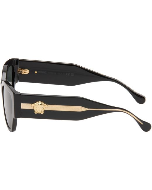 Versace Gray Medusa Focus Cat-Eye Sunglasses