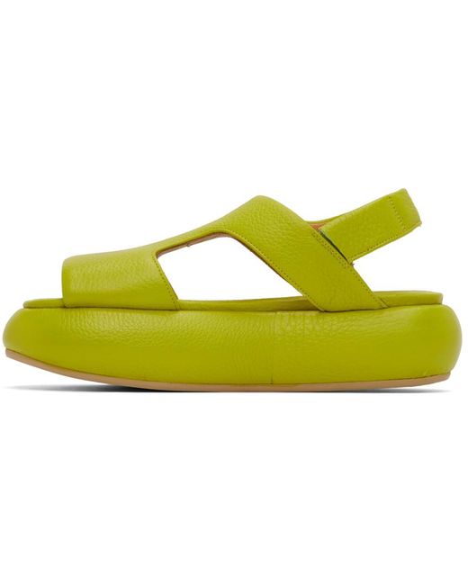 Marsèll Yellow Ssense Exclusive Ciambellona Sandals