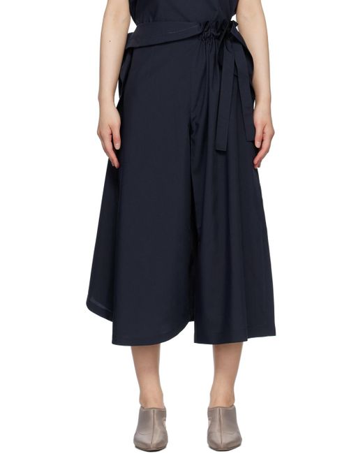 132 5. Issey Miyake Blue Mobile Trousers