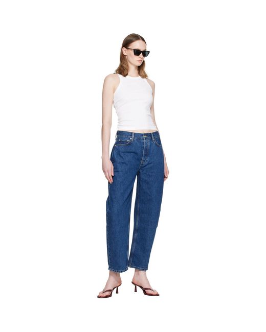 Anine Bing Blue Fritz Jeans