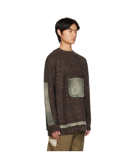 Pull beevoua gris A.A.Spectrum光谱 pour homme en coloris Black