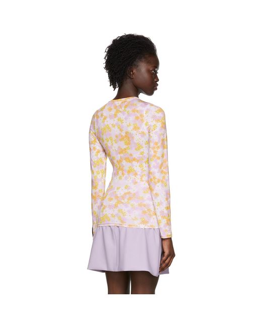 ROKH Multicolor Polyester T-shirt